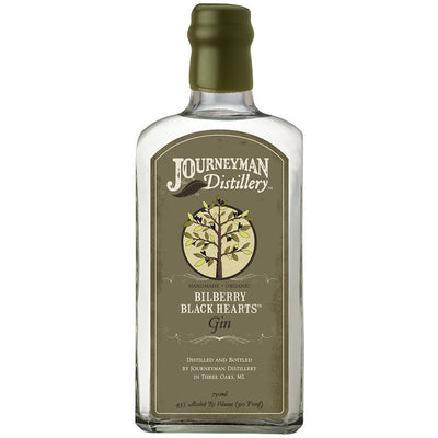 Journeyman Distillery Bilberry Black Hearts Gin - Available at Wooden Cork