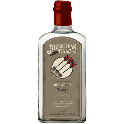 Journeyman Distillery Red Arrow Vodka - Available at Wooden Cork