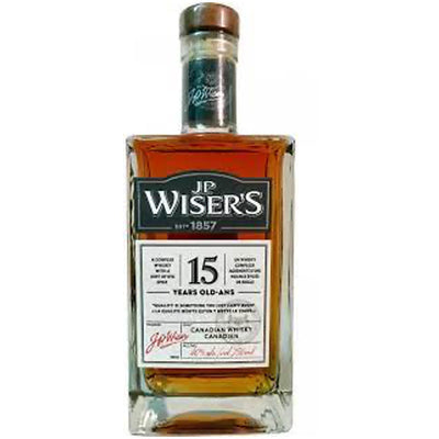 J.P. Wiser's Canadian Whisky 15 Yr - Available at Wooden Cork