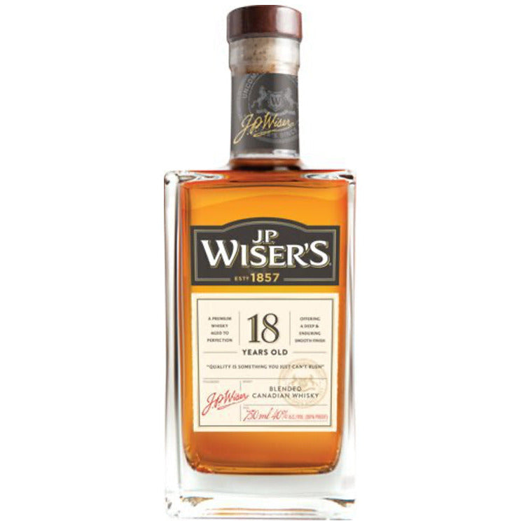 J.P. Wiser's Canadian Whisky Deluxe Very Old 18 Yr - Available at Wooden Cork