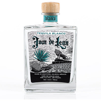 Juan de Leon Blanco Tequila - Available at Wooden Cork