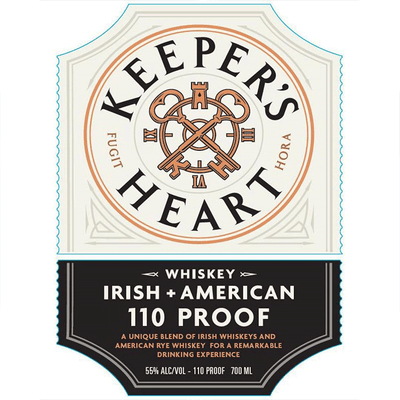 Keeper’s Heart Irish + American Whiskey 110 Proof - Available at Wooden Cork