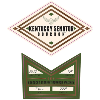 Kentucky Senator 7 Year John G. Carlisle (Release No. 3) Kentucky Straight Bourbon - Available at Wooden Cork