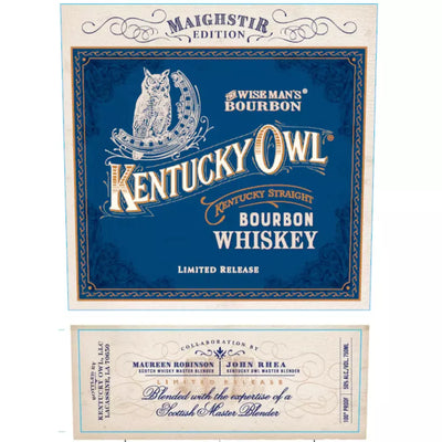 Kentucky Owl Maighstir Edition Kentucky Straight Bourbon Whiskey