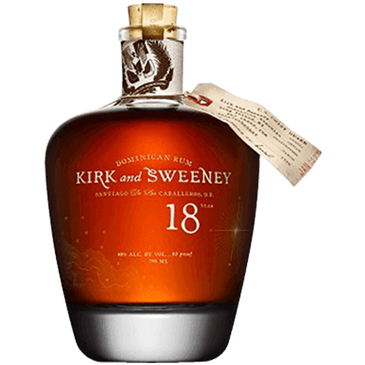 Kirk and Sweeney 18 Year Old Rum - Available at Wooden Cork