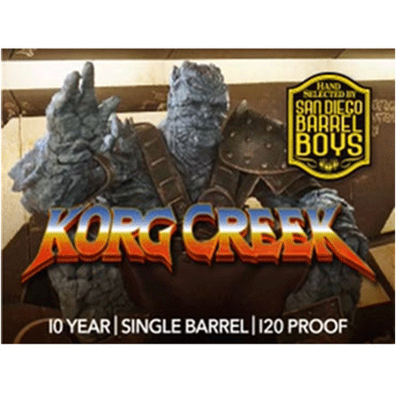 Knob Creek Single Barrel Select Bourbon SDBB #5 'Korg Creek' - Available at Wooden Cork