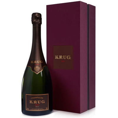 Krug Vintage Champagne - Available at Wooden Cork