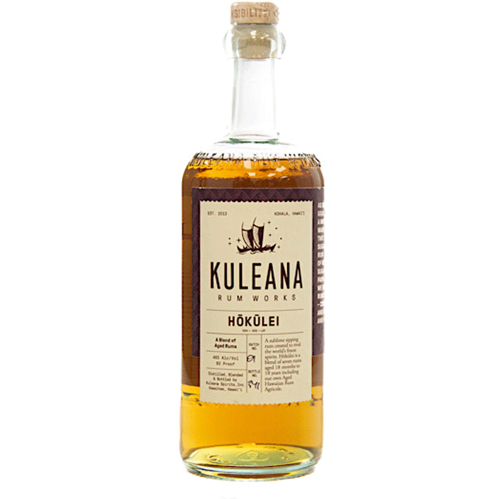 Kuleana Rum Works Aged Rum Hokulei 18 Yr 92 - Available at Wooden Cork