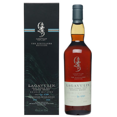 Lagavulin Single Malt Scotch The Distillers Edition Double Matured 2005 - Available at Wooden Cork