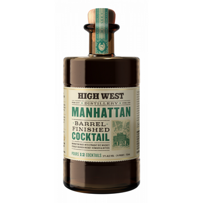 High West Manhattan Barrel Finished Cocktail - Available at Wooden Cork