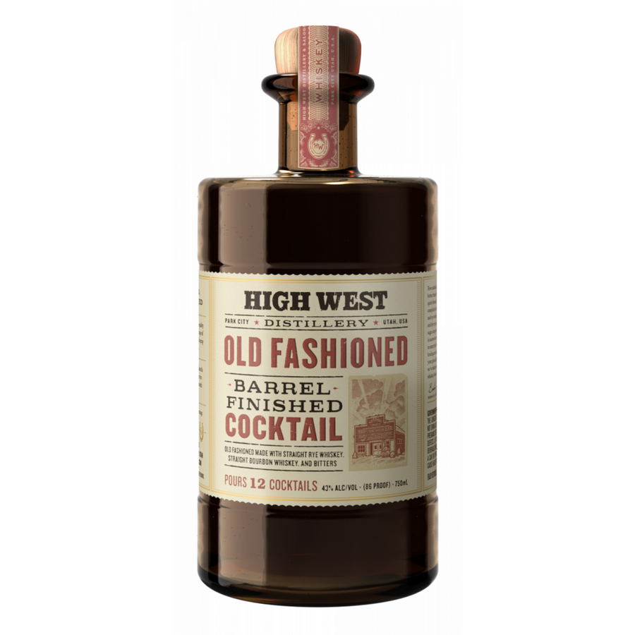 High West Old Fashioned Barrel Finished Cocktail - Available at Wooden Cork