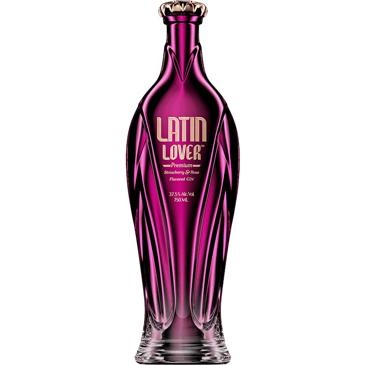 Latin Lover Strawberry and Rose Flavored Gin - Available at Wooden Cork