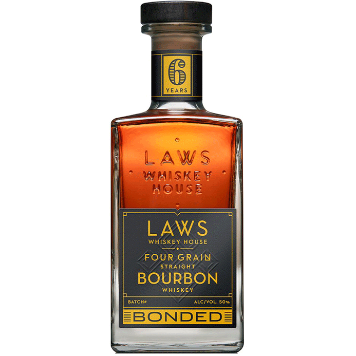 Laws Four Grain Straight Bourbon Bottled In Bond - Available at Wooden Cork