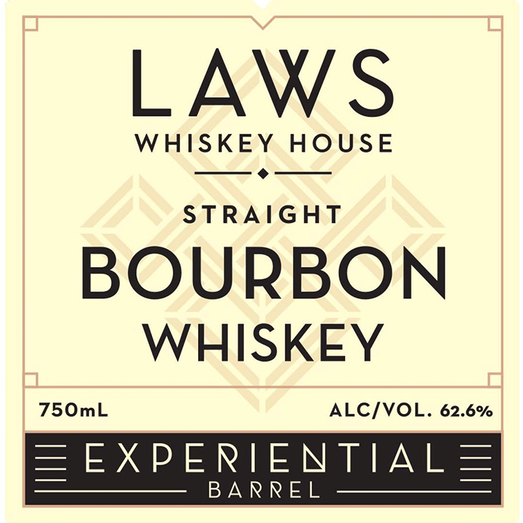 Laws Whiskey House Experiential Barrel Straight Bourbon - Available at Wooden Cork