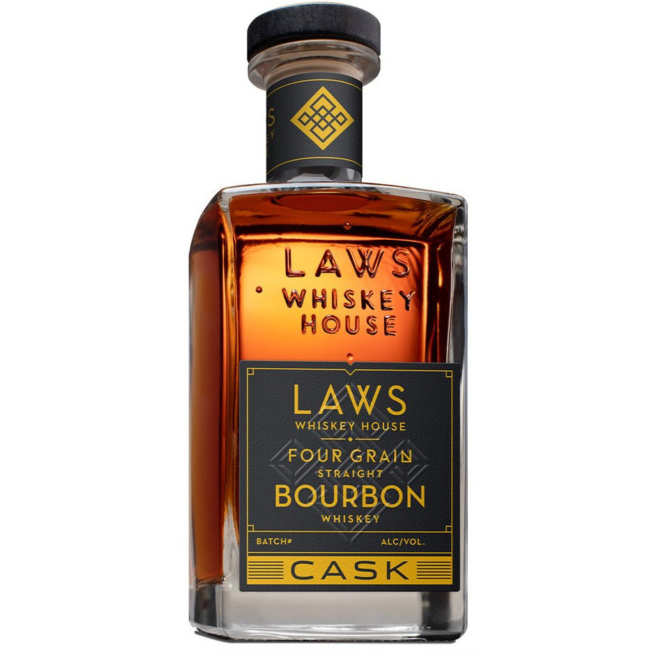 Laws Four Grain Straight Bourbon Cask Strength - Available at Wooden Cork