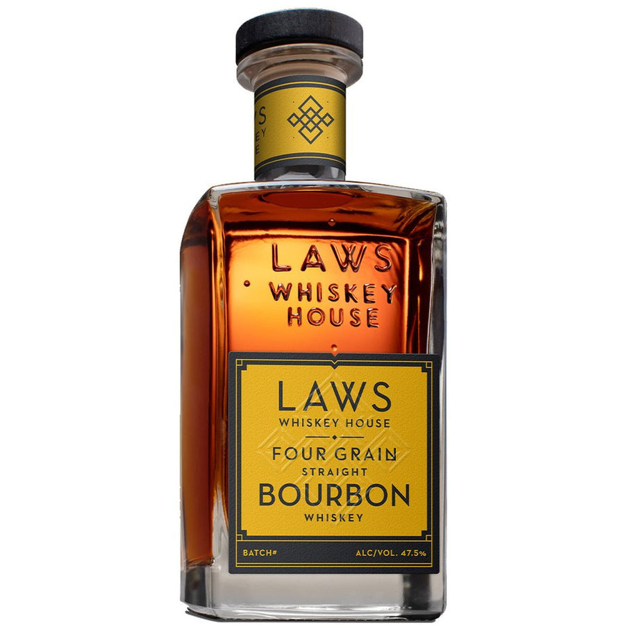 Laws Four Grain Straight Bourbon - Available at Wooden Cork