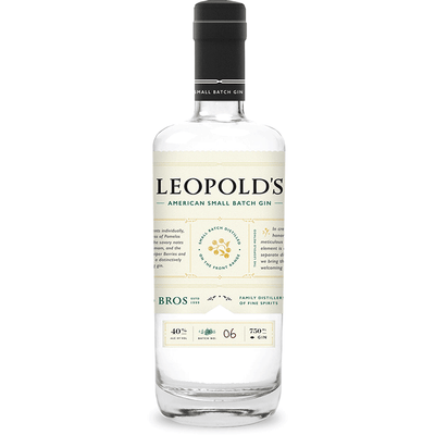 Leopold Bros American Small Batch Gin - Available at Wooden Cork