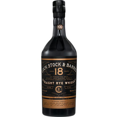 Lock Stock & Barrel Straight Rye Whiskey 18 Year - Available at Wooden Cork