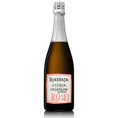 Louis Roederer Champagne Brut Nature Rose Louis Roederer Et Philippe Starck - Available at Wooden Cork