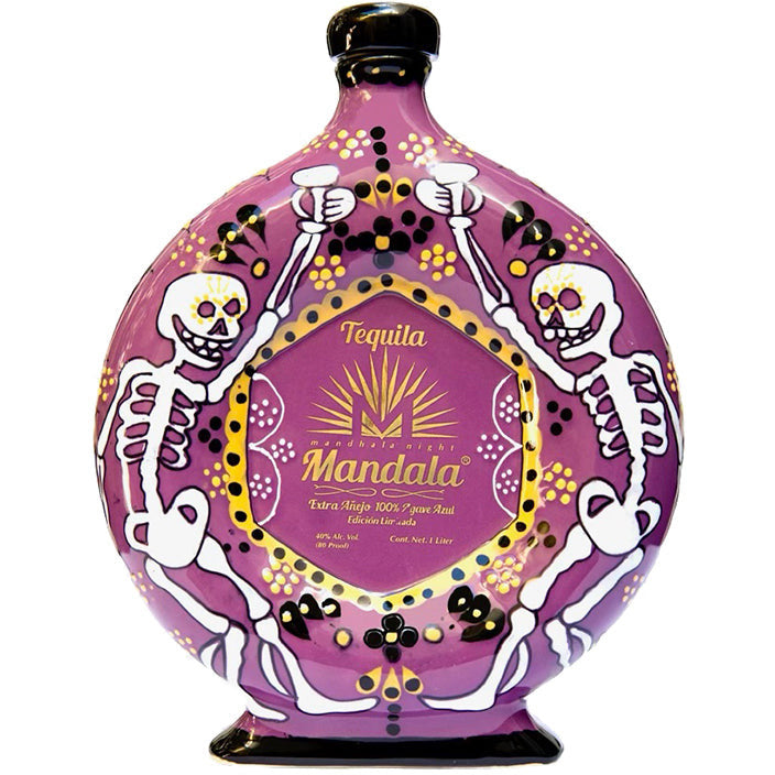 Tequila Mandala Extra Añejo Dia de los Muertos Edition - Available at Wooden Cork