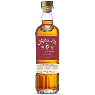 McConnell's 5 Year Sherry Cask Finished Irish Whisky - Available at Wooden Cork