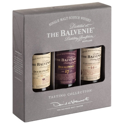 Balvenie Tasting Collection 12yr/14yr/17yr Scotch 50ML - Available at Wooden Cork