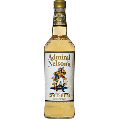Admiral Nelson's Gold Rum - Available at Wooden Cork