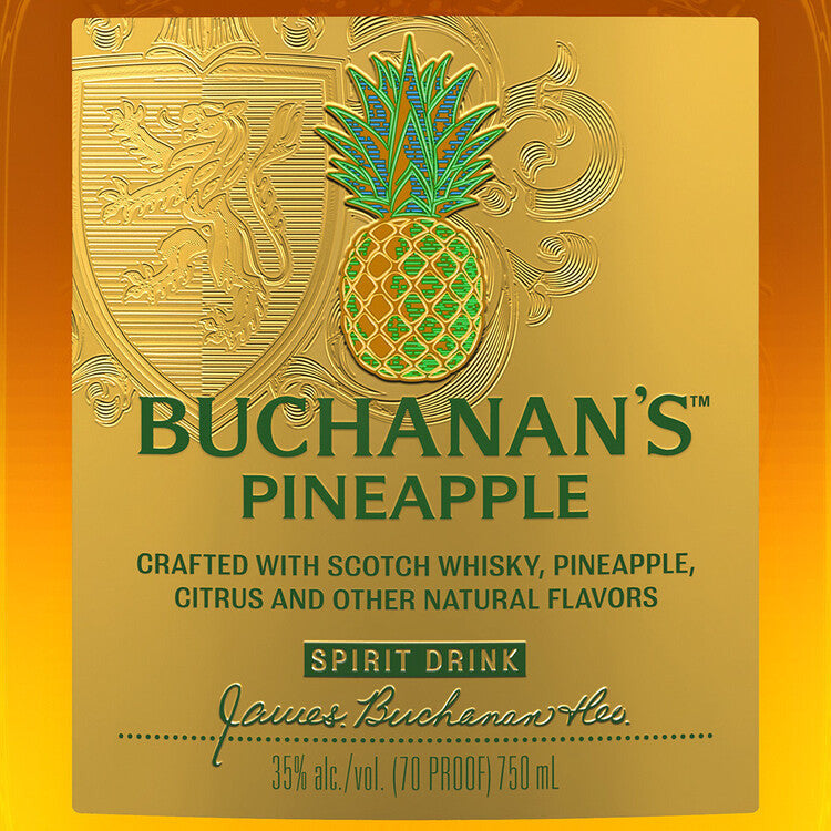 Buchanan's Pineapple Flavored Whiskey | Tropical Blended Scotch
