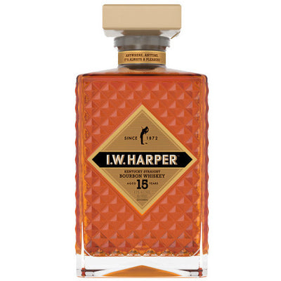 I.W. Harper 15 Year Old Bourbon Whiskey - Available at Wooden Cork