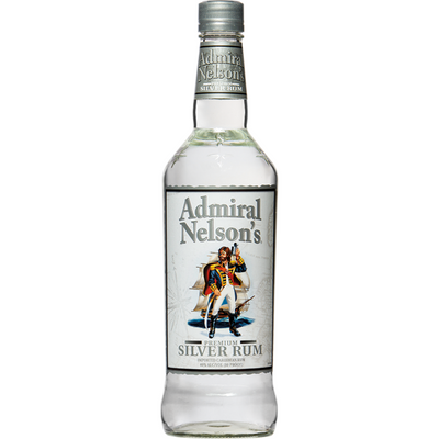 Admiral Nelson's Silver Rum - Available at Wooden Cork