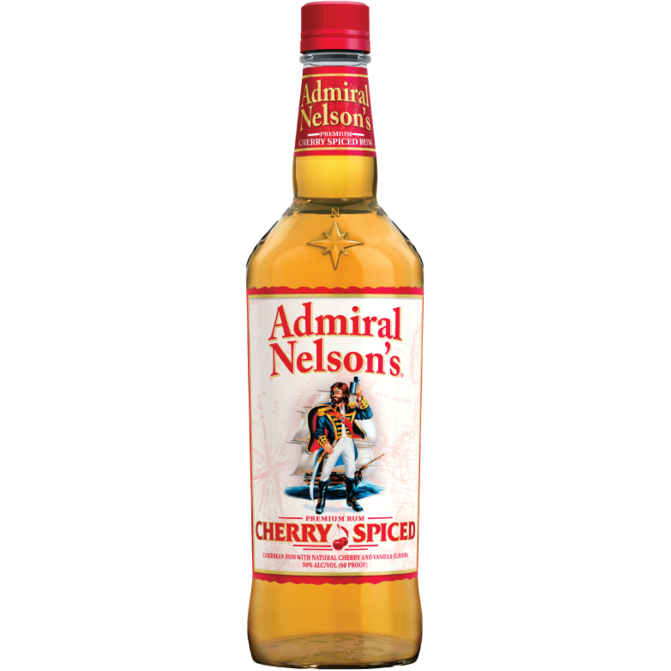 Admiral Nelson's Cherry Spiced Rum - Available at Wooden Cork