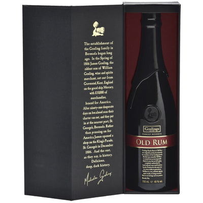 Goslings Old Rum Family Reserve - Available at Wooden Cork