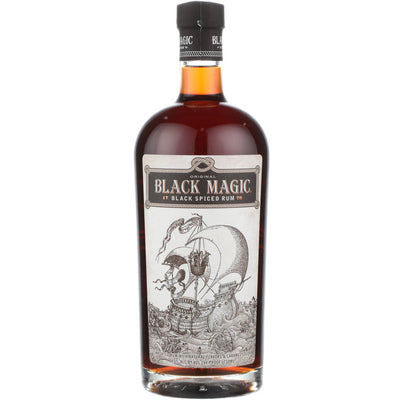 Black Magic Black Spiced Rum - Available at Wooden Cork