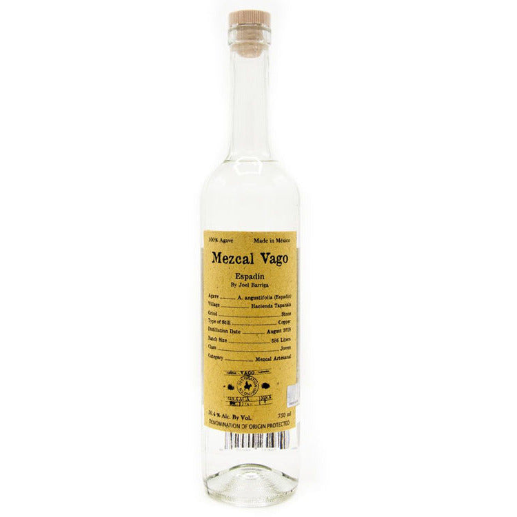 Mezcal Vago Espadín By Joel Barriga Mezcal - Available at Wooden Cork