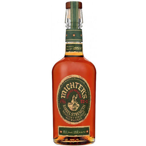 Michter's Barrel Strength Limited Release Straight Rye Whiskey