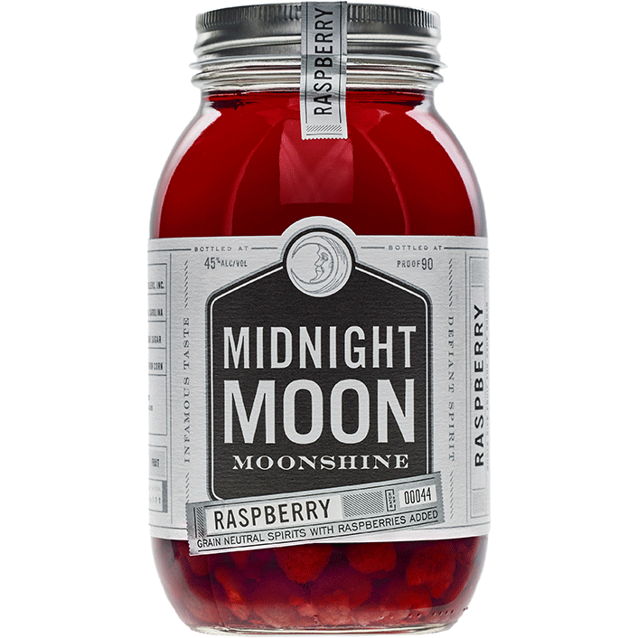 Midnight Moon Moonshine Raspberry - Available at Wooden Cork