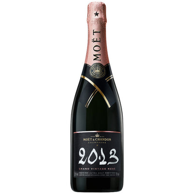 Moet & Chandon Champagne Extra Brut Grand Vintage Rose - Available at Wooden Cork