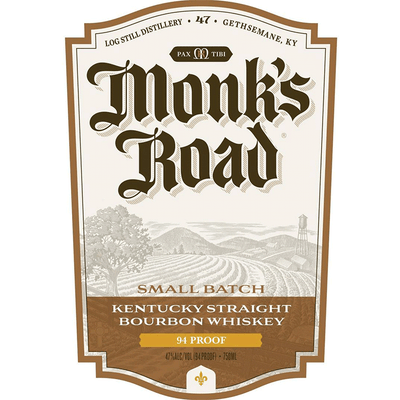 Log Still Monk’s Road Kentucky Straight Bourbon - Available at Wooden Cork