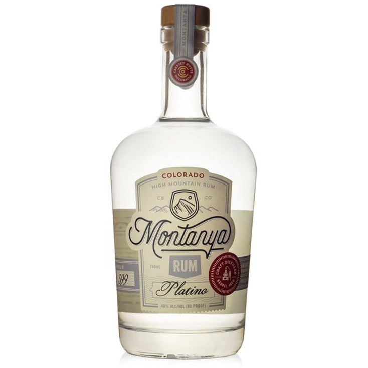 Montanya Distillers Platino White Rum - Available at Wooden Cork