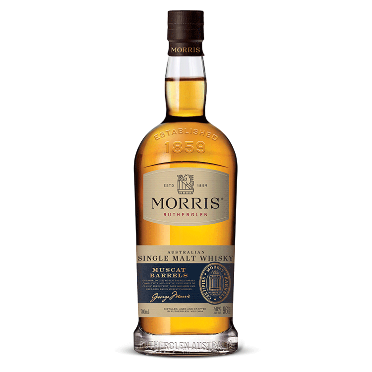 Morris Australian Single Malt Whisky Finished in Muscat Barrels - Available at Wooden Cork