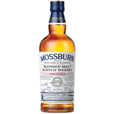 Mossburn Blended Malt Scotch Speyside - Available at Wooden Cork