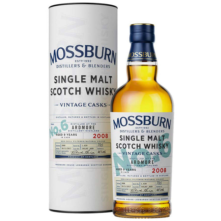 Mossburn Single Malt Scotch Ardmore Distillery Vintage Casks No. 6 9 Yr - Available at Wooden Cork