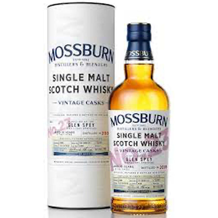 Mossburn Single Malt Scotch Glen Spey Distillery Vintage Casks No. 23 10 Yr - Available at Wooden Cork