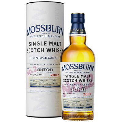 Mossburn Single Malt Scotch Inchgower Distillery Vintage Casks No. 2 10 Yr - Available at Wooden Cork