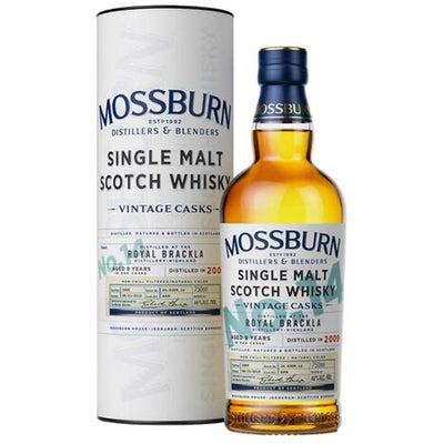 Mossburn Single Malt Scotch Royal Brackla Distillery Vintage Casks No. 14 9 Yr - Available at Wooden Cork