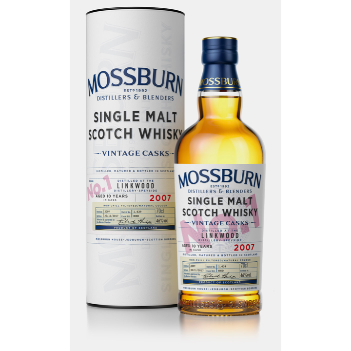 Mossburn Vintage Casks Scotch Whiskey - Available at Wooden Cork