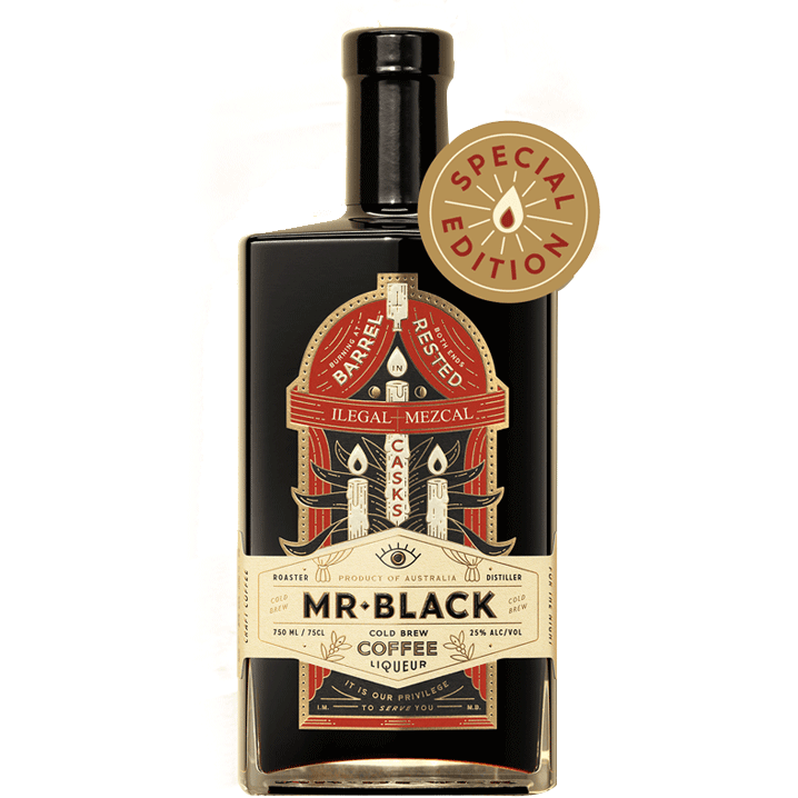 Mr. Black Mezcal Cask Coffee Liqueur - Available at Wooden Cork