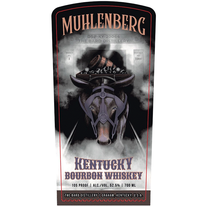 The Bard Distillery Muhlenberg Kentucky Bourbon - Available at Wooden Cork