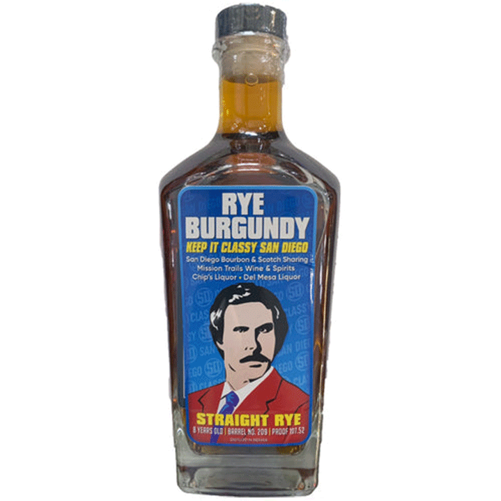 Nashville Barrel Company Single Barrel Rye Whiskey 'Rye Burgundy' - Available at Wooden Cork