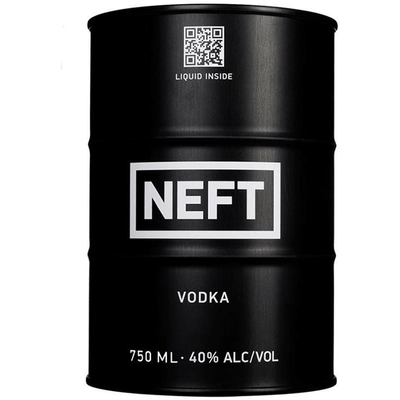 NEFT Vodka Black - Available at Wooden Cork